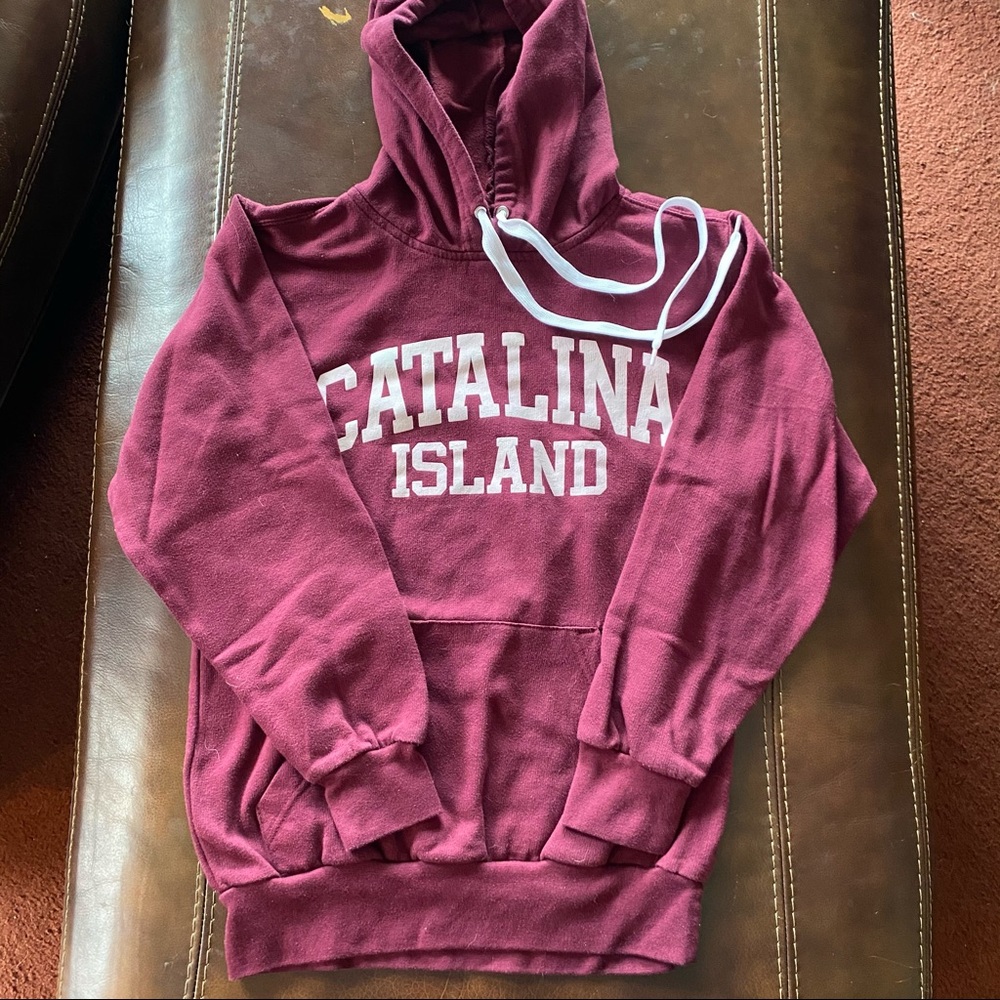 Maroon Catalina Island Sweatshirt